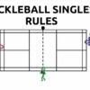 Pickleball Rules Singles